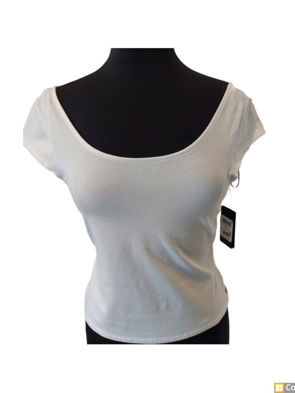 Guess Crop top SZ L Cotton Mix.